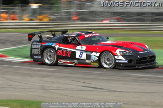2007-06-24 Monza 227 FIA GT3 European Championship - Dodge Viper Competition Coupe